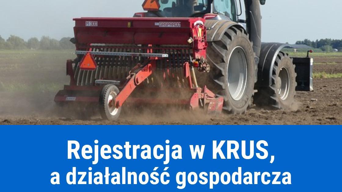 Rejestracja KRUS