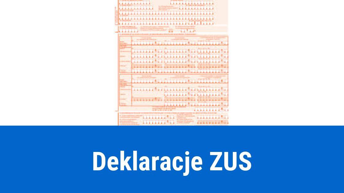 Deklaracje i formularze ZUS