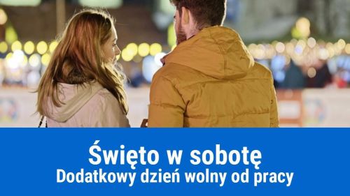 Dodatkowy dzień urlopu pracownika za święto w sobotę