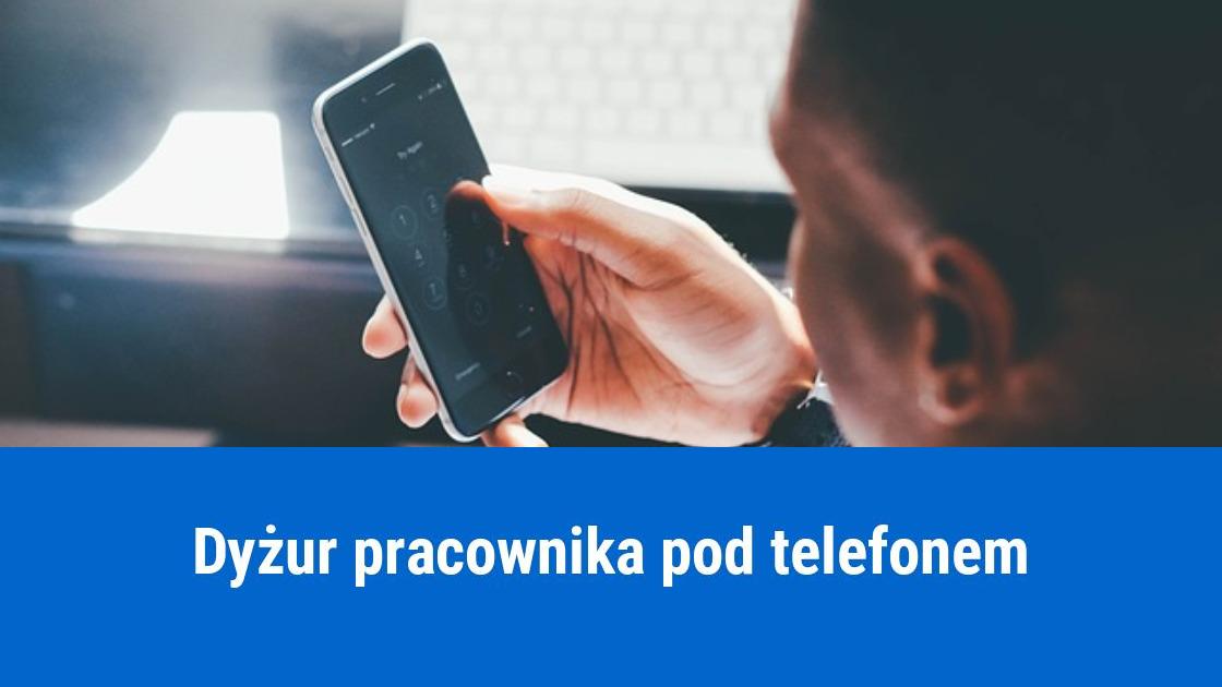 Dyżur pracowniczy pod telefonem, prawo pracy