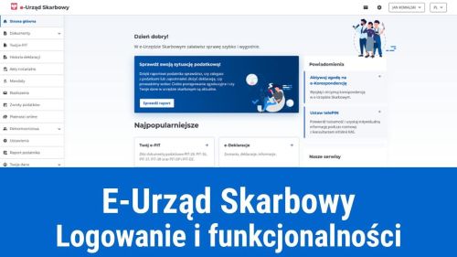 E-Urząd Skarbowy, jak się zalogować i skorzystać?