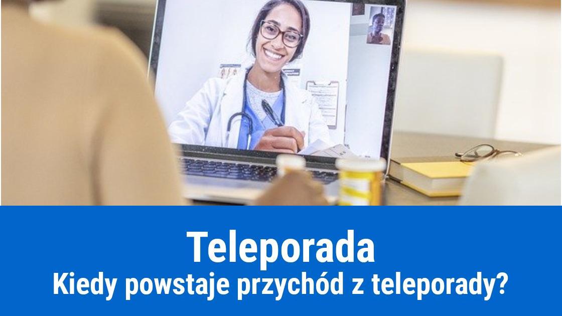 Ewidencja przychodów z teleporady lekarza