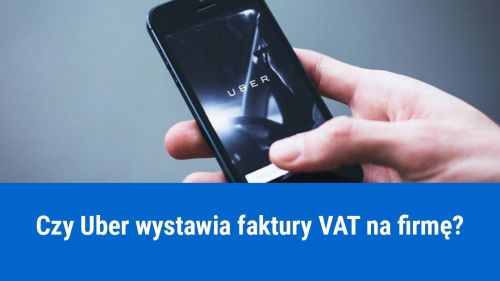 Faktura z Ubera na firmę