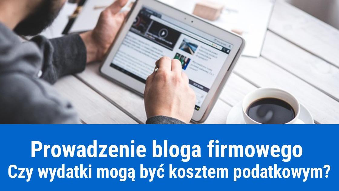 firmowy blog koszty firmy