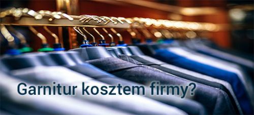 Garnitur kosztem w firmie