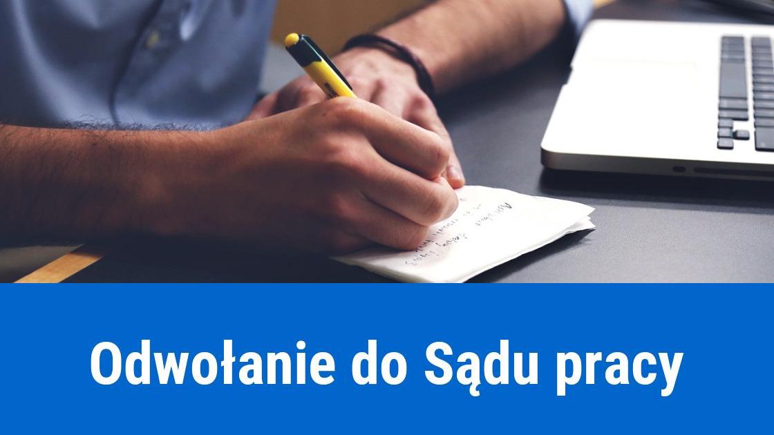 jak napisac odwołanie do sadu pracy