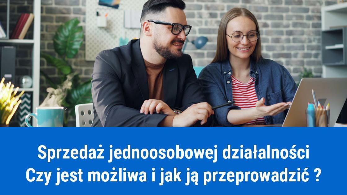 Jak sprzedać jednoosobową działalność?