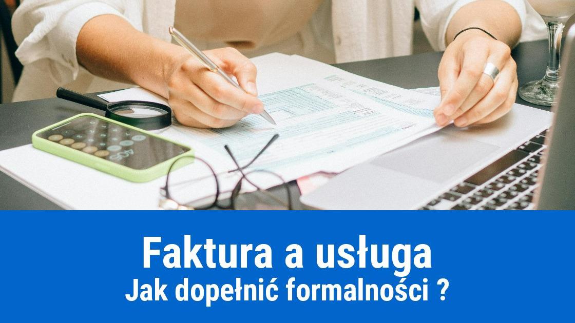 Jak wystawić fakturę za usługę?