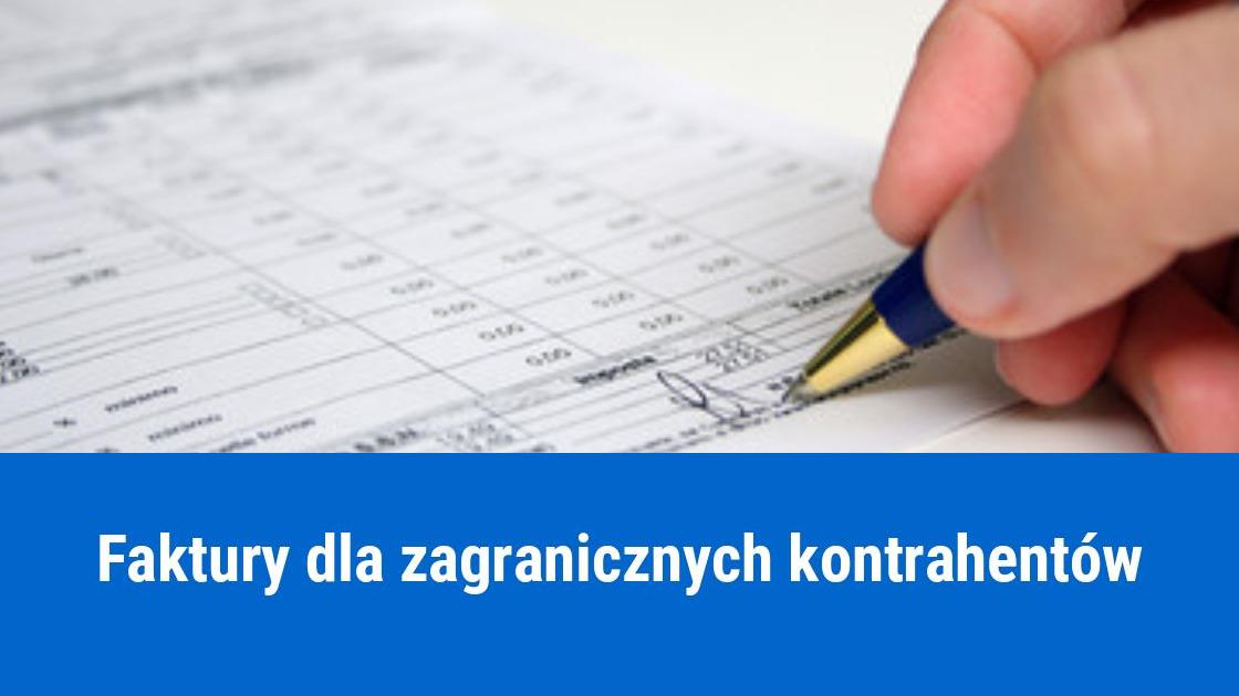 Jak wystawić fakturę za usługi dla zagranicznej firmy?