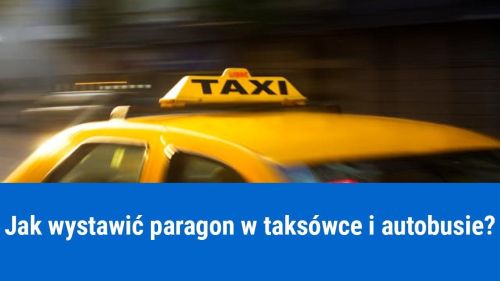 Jak wystawić paragon w środkach komunikacji?