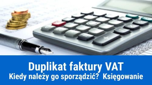 Jak zaksięgować duplikat faktury w JPK?