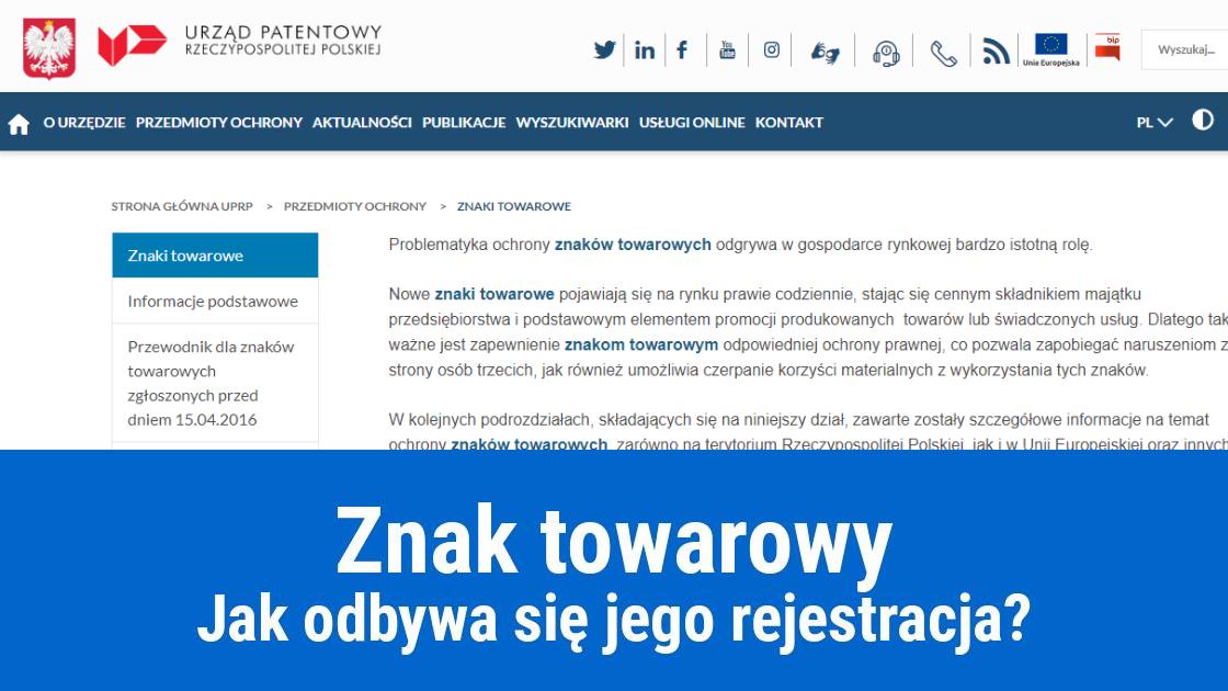 jak zarejestrowac znak towarowy