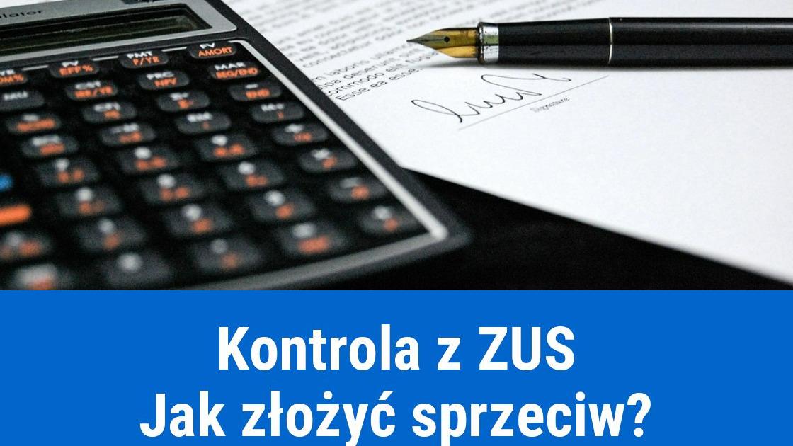 kontrola z zus jak zlozyc sprzeciw