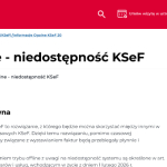 KSeF: Awaryjne wystawienie faktury w trybie offline