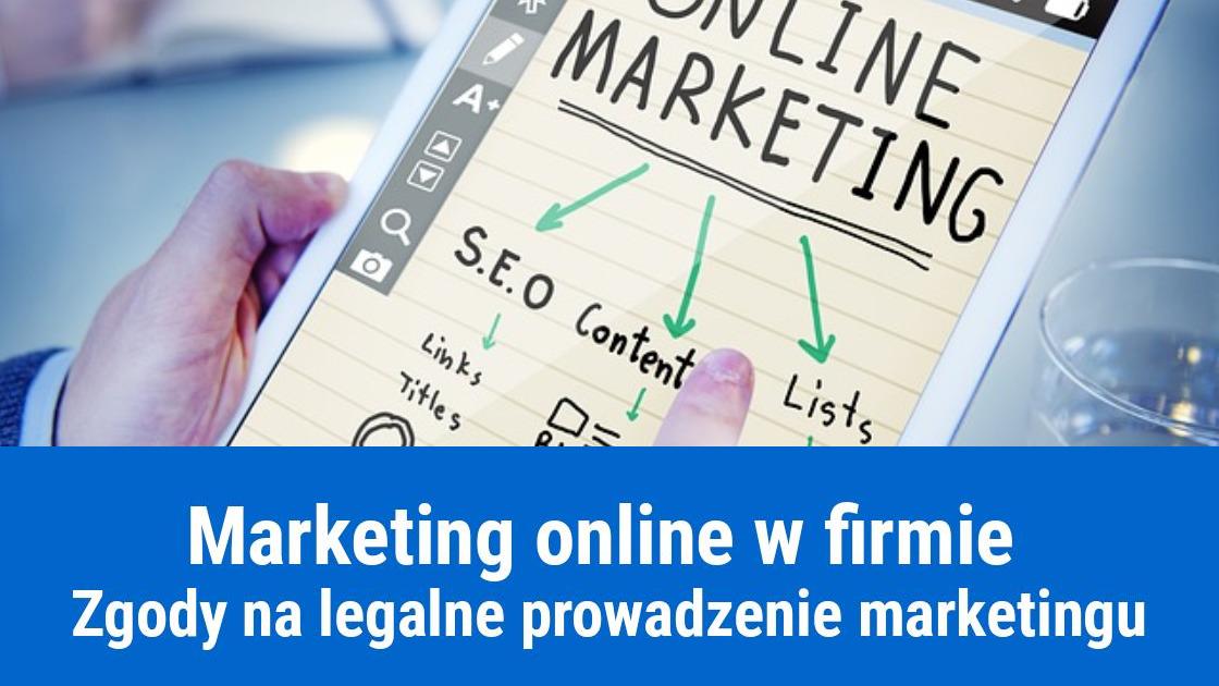 Jak legalnie prowadzić marketing online w firmie?
