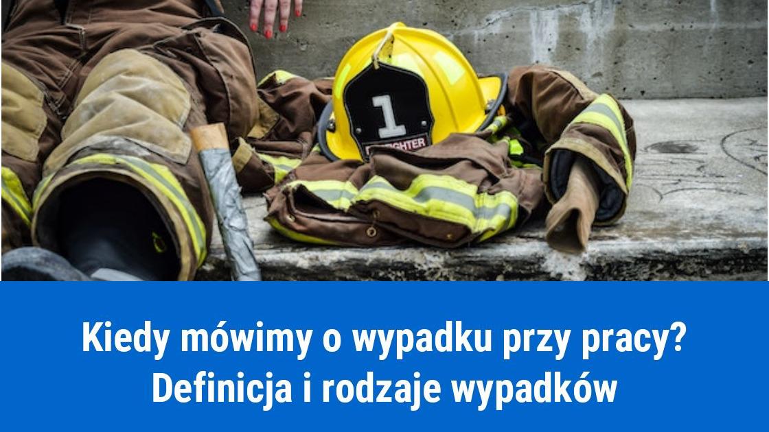 lekki wypadek przy pracy rodzaje wypadkow