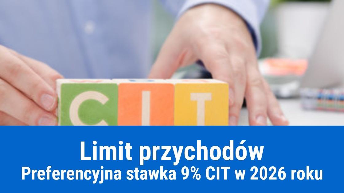 limit przychodow CIT