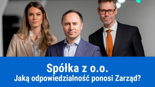 Odpowiedzialność zarządu spółki z o. o.