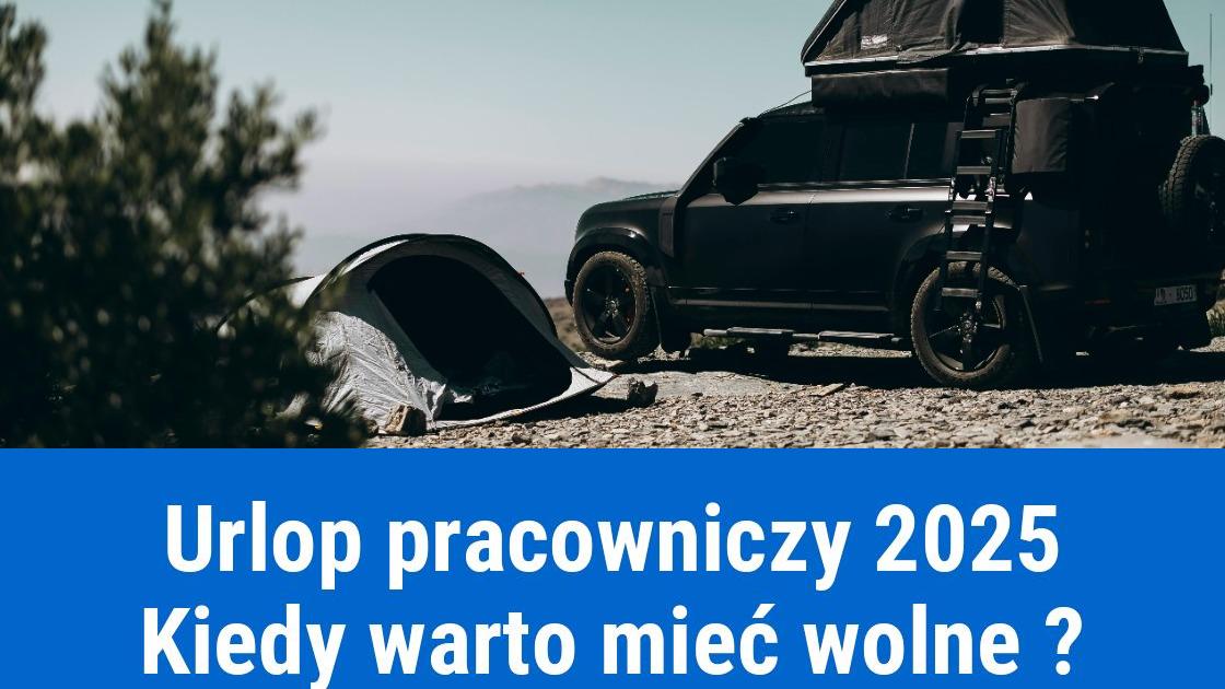 Planowanie urlopu w 2025 - dni wolne od pracy