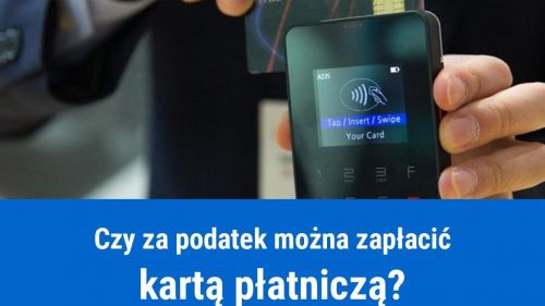 Zapłata podatku kartą płatniczą