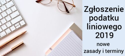 Zgłoszenie podatku liniowego