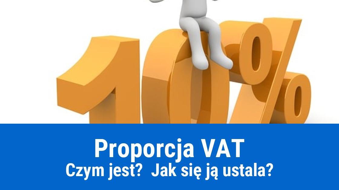 proporcja vat przyklady