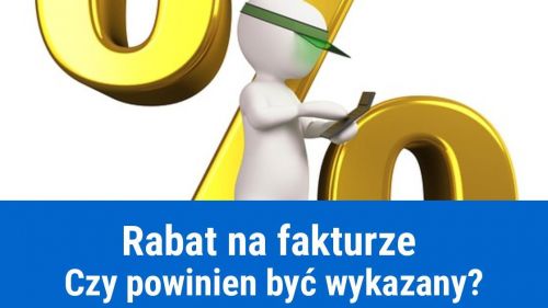 Rabat na fakturze