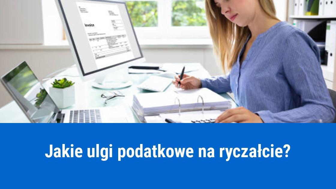 Ryczałt, a ulgi podatkowe