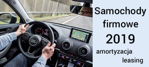 Samochody firmowe w 2019