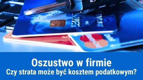 Straty związane z oszustwem w firmowych kosztach