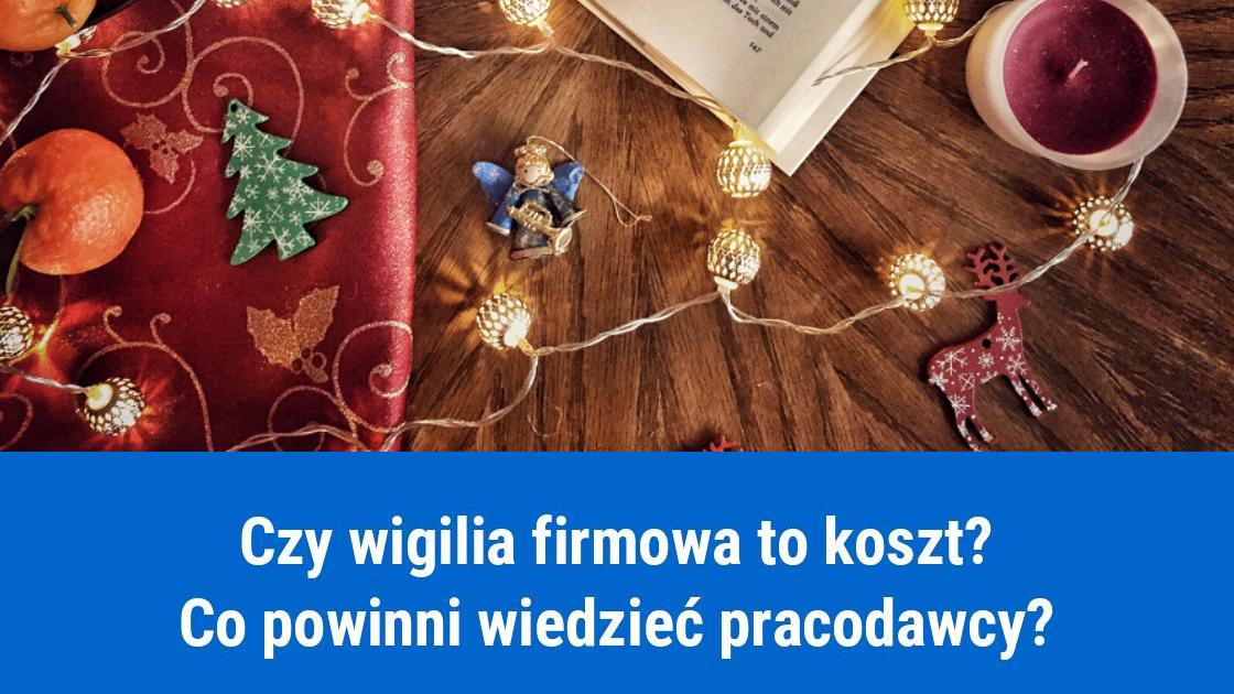 Wigilia firmowa dla pracowników a odliczenie podatku
