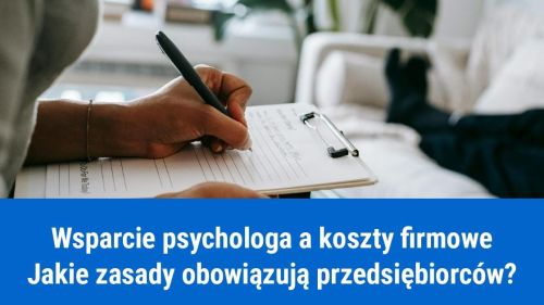 Wizyta u psychologa w kosztach firmy