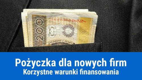 Wsparcie na start, pożyczka dla nowych firm