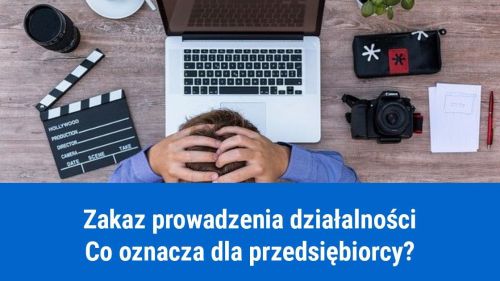 Zakaz prowadzenia działalności gospodarczej