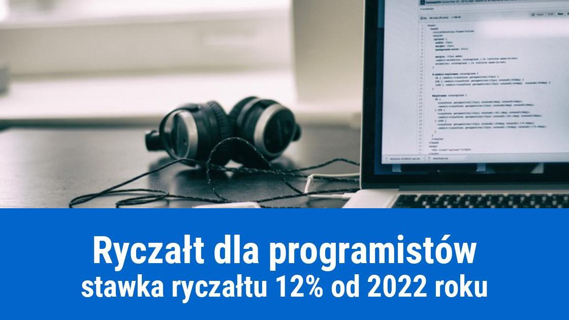 Zmiana stawki ryczałtu dla programistów